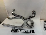 Harley Ironhead Sportster Xlcr True Dual Siamese Exhaust Pipe Header Ks. Fixed Price $500.00.
