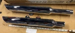 Rush Performance Slip On Mufflers Harley Fatboy Softail Deuce 2000-06? Slash Cut. Fixed Price $299.95.