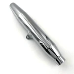 Oem Harley 65605-97 Chrome Front 3" Exhaust Slip-on Muffler 97-03 Sportster Xl. Fixed Price $80.10.