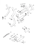 95-96 Harley Softail Chrome Fin Muffler California Models 65902-95. Fixed Price $82.49.
