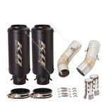 For Ducati 848 1098 1198 Slip On Muffler Tips Exhaust Mid Link Pipe Right Left. Fixed Price $150.47.