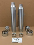 2006-UP Harley-davidson V-rod Brushed Satin/silver Muffler Kit 65039-05. Fixed Price $434.99.
