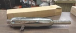 Right Side Chrome Triumph Muffler Silencer 3TA 5TA T90 T100 Peashooter 80-84057. Fixed Price $79.99.