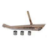 Emgo Muffler Slash Cut Upswept Open Box 80-84025. Fixed Price $59.85.