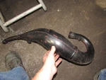 1995 Suzuki RM125 Exhaust Pipe Chamber. Fixed Price $125.00.