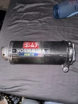 Yoshimura 1121252 RS-3 Street Series Dual Slip-ons, Carbon Fiber Mufflers. Fixed Price $150.00.