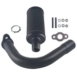 Exhaust Muffler Pipe For 2 Stroke 49CC 60CC 66CC 80CC Gas Motorized Bicycle. Fixed Price $23.15.