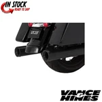 Vance & Hines Black 4" Eliminator 400 Slip-on Exhaust Mufflers For 2017 Harley. Fixed Price $765.00.