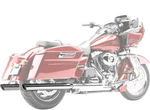Cobra 3" Slip-on Mufflers W/chrome Tips (6020). Fixed Price $441.48.