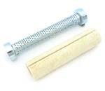 Motorcycle Exhaust Muffler Steel Baffle With Packing - 1.75" Od. Fixed Price $25.95.