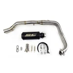 For Yamaha Yzf R3 2015-2025 MT-03 Whole System Black Muffler Exhaust Header Pipe. Fixed Price $110.00.
