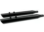 Khrome Werks 3.5" Hp-plus Tour Lite Mufflers Black Slash Down Harley 202680. Fixed Price $169.99.
