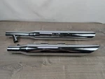 S&s Cycle Chrome Slip-on Mufflers 2". Fixed Price $225.00.