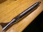 Paughco Fishtail Muffler - Chrome 3" 31" Long 3/4 Pipe. Fixed Price $250.00.