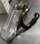 2024 Kawasaki KX450 Exhaust Muffler 18100-0625 With Head Pipe Oem 18088-1732. Fixed Price $400.00.