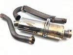 08-18 Kawasaki Klr 650 Rear Right Delkevic Full Exhaust System. Fixed Price $229.80.