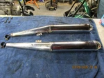 1981 Bmw R100RT Airhead Exhaust Muffler Set Tail Pipes R90 R100RS. Fixed Price $50.00.