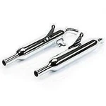 35% Triumph Bonneville Off-road Exhaust Silencers (rh Side Only). Fixed Price $180.64.