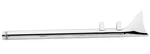 Paughco Fishtail Chrome Muffler Extension (605-1). Fixed Price $276.50.