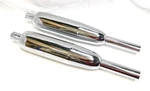 Triumph Pair Exhaust Silencers Mufflers TR6 T120 Models 1963 -1970 Oe 70-5866. Fixed Price $253.13.
