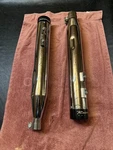 Rinehart 500-0162 Dbx Slip-on Muffler, Chrome With Traditional Black End Cap. Fixed Price $600.00.