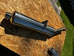 Oem 2001-2005 Yamaha FZ1000 Fazer Exhaust Muffler. Fixed Price $125.00.