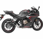 Yoshimura S/s & Carbon Fiber R-77 Slip-on Muffler Exhaust 2016-21 Honda CBR500R. Fixed Price $669.00.