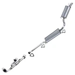 Stainless Steel Muffler Exhaust Kit W/ Flex Pipe Fits: 05-2008 Honda Pilot 3.5L. Fixed Price $388.81.