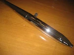 Vintage Bmw New R26-R27 Chrome Muffler From Germany **seamed Or Seamless**. Fixed Price $389.00.