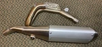 Oem Triumph Tf 250-X Complete Exhaust (muffler And Header) T2204970+T2205896. Fixed Price $499.99.