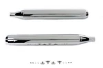 V-twin 30-1413 Muffler Set With Chrome Long Tapered End Tips Harley Flt 95-16. Fixed Price $310.72.