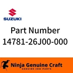 14781-26J00-000 Suzuki Cover,muffler 1478126J00000, New Genuine Oem Part. Fixed Price $180.19.