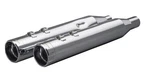 Khrome Werks 1801-1771 202925 Hp-plus 4-1/2" Slip-on Mufflers Chrome Klassic. Fixed Price $845.95.