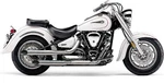 Cobra Slip-on Slashcut Mufflers Chrome Yamaha Star 1700/ROAD 1600. Fixed Price $483.63.