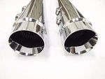 Road Glide Harley Davidson Megaphone Slip-on Mufflers Exhaust Pipes Touring Hd. Fixed Price $169.00.