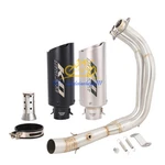 Complete System For Yamaha Yzf R7 MT07 Exhaust Mufflers Silencer Front Link Pipe. Fixed Price $178.42.