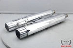 2007 Harley Street Glide 4" Slip On Exhaust Muffler Pipe Set Cvo Chrome. Fixed Price $134.50.