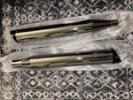 Drag Specialties Python Slip-on Mufflers P/n 1801-1181 Chrome With Black Tip. Fixed Price $500.00.