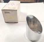 New Supertrapp Exhaust Muffler End Cap Tip Chrome Slash Cut 108-8027 1802-0014. Fixed Price $99.99.