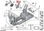 New Bmw Genuine K69 0E43 Cover Exhaust Manifold 18519899009. Fixed Price $59.36.