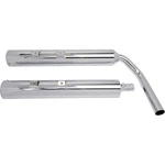 Cobra Classic 4" Chrome Slip-on Mufflers W/straight-cut Tips (4230). Fixed Price $690.32.