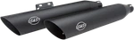 & Cycle Slash-cut Mufflers Black 550-0735. Fixed Price $438.99.