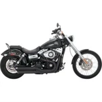 Vance & Hines Twin Slash 3" Slip-on Mufflers Black 2008-2017 Fxdf Fxdwg 46845. Fixed Price $429.00.