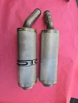 Used Ducati 1098 Muffler Set Zdm A53 B53 Pipe Silencer Left Right. Fixed Price $99.00.