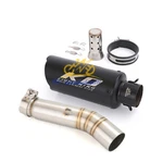 Slip For Honda CB500X CB500F CBR500R 13-15 Black Muffler Exhaust Mid Link Pipe. Fixed Price $88.98.