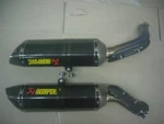 Yamaha YZF-R1 Akrapovic 09-14 Carbon Titanium Slip-on Muffler Exhaust. Fixed Price $1450.00.