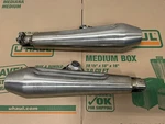 Triumph Thruxton Oem Exhaust Pipes (pair) 2016-2022 PN:2203872/ 2203878. Fixed Price $349.00.