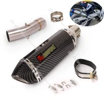 For Suzuki SV650 2003-2015 Exhaust System Mid Pipe Slip On 2" Mufflers Silencer. Fixed Price $81.56.