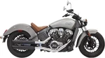 Bassani Xhaust 8S17BSB Classic Slip-on Mufflers For Indian Scout. Fixed Price $544.46.