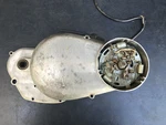 Oem 1974-1976 Suzuki Rh Engine Crankcase Cover. Fixed Price $150.00.